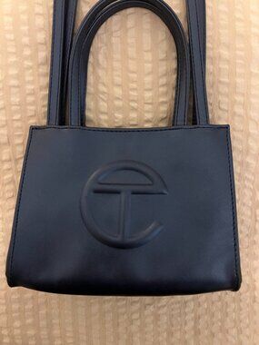 Authentic Small Telfar Shopping Bag - Cobalt w/ Dust Bag